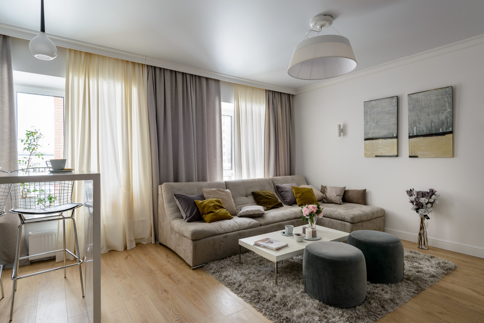 Интерьер жилой квартиры