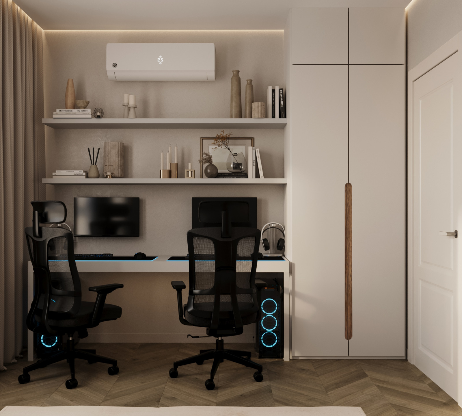 Дизайн двухкомнатной квартиры в современном стиле