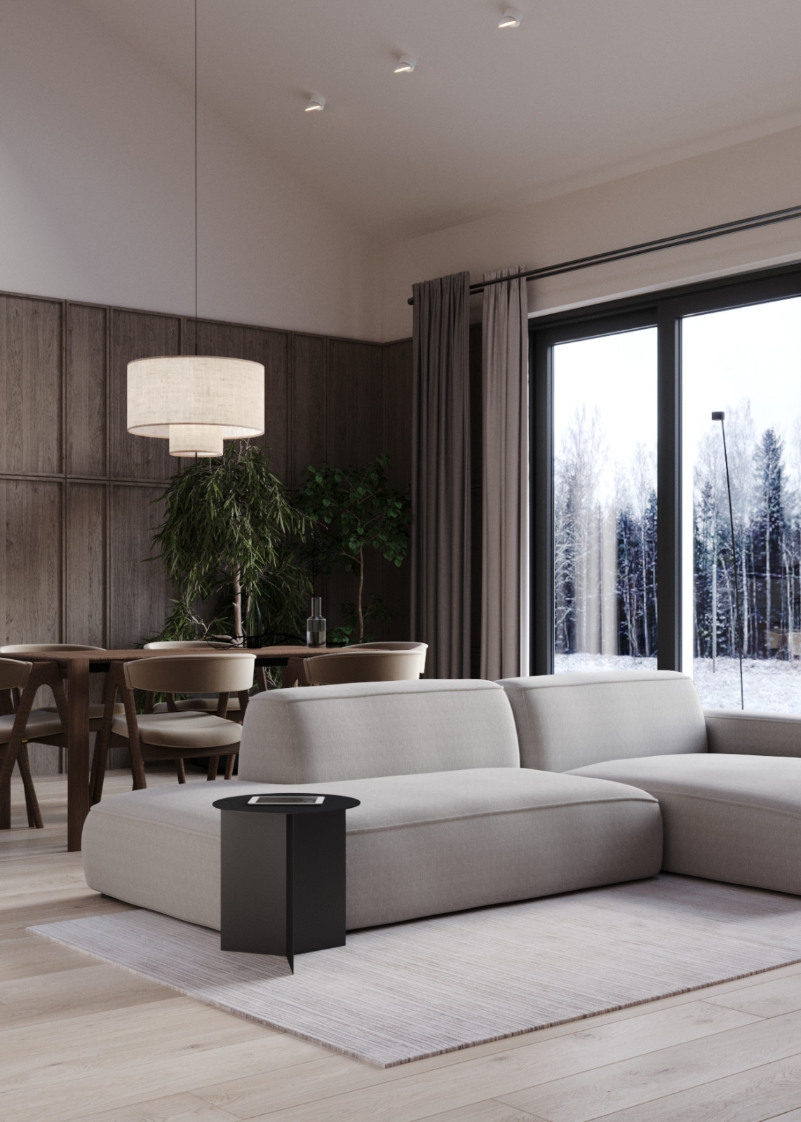 Обложка проекта: Дизайн-проект загородного дома 115 кв.м. Проект 2025г.