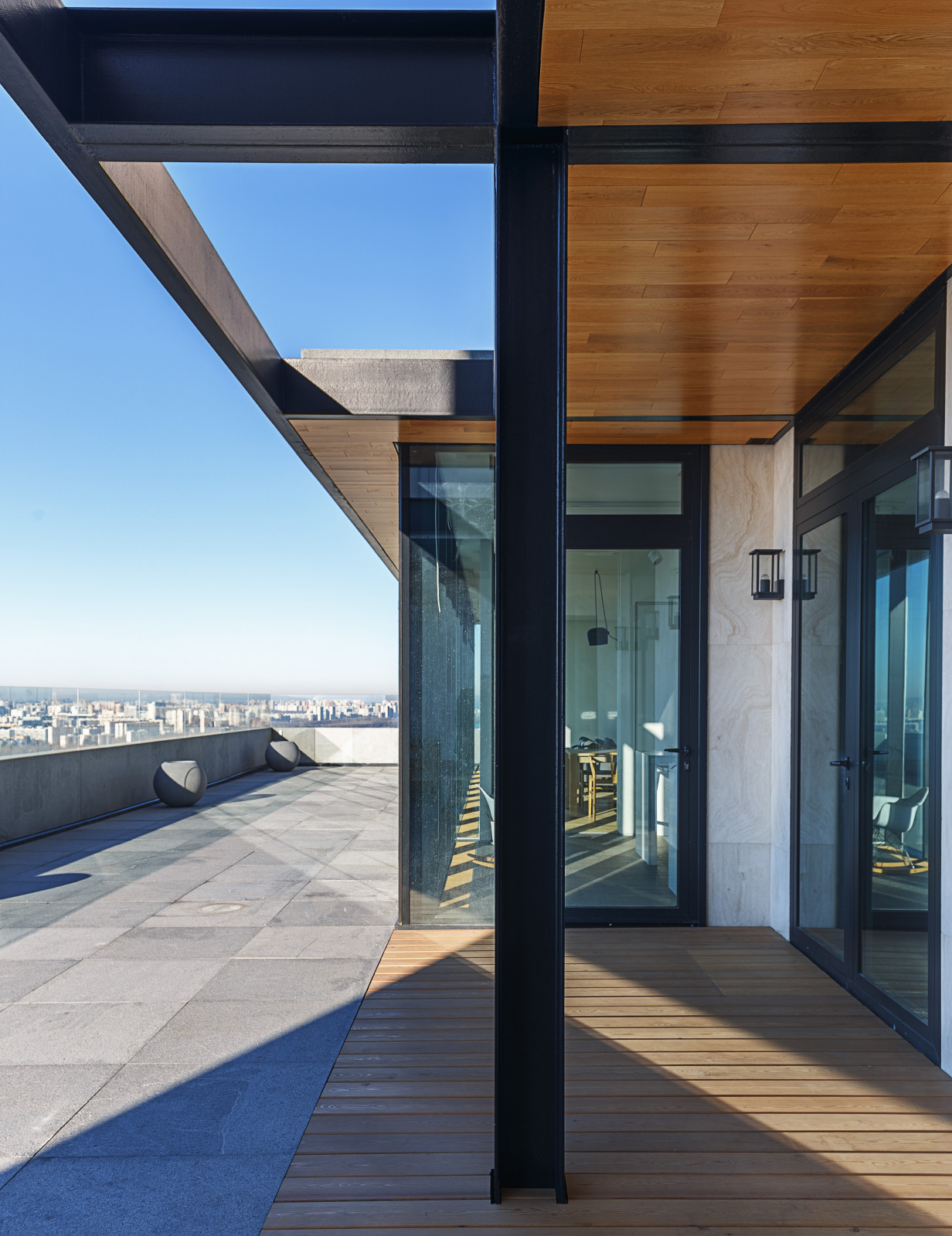 Квартира с панорамным видом на Москву