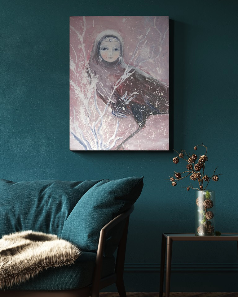 Обложка проекта: Создание картины для интерьера заказчика