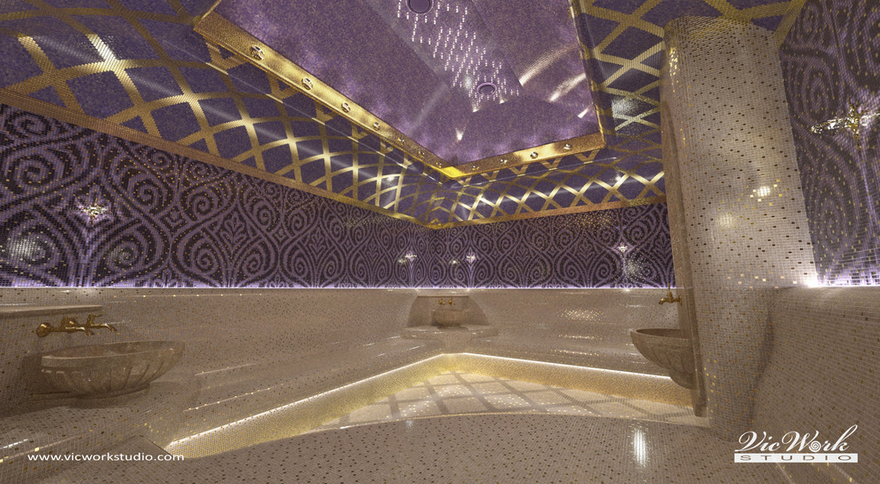 SPA zone. H Residence interiors