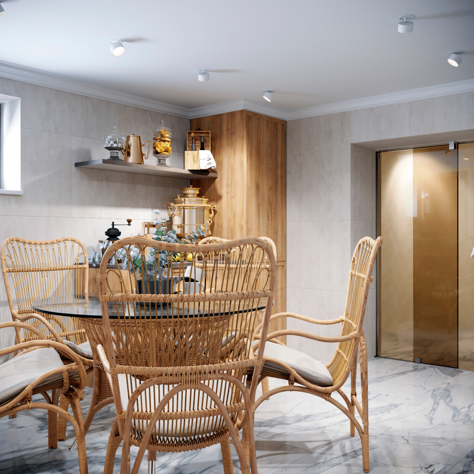 Apartment interior design in Simferopol