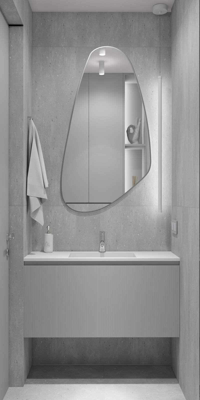 Современный дизайн квартиры 90м2