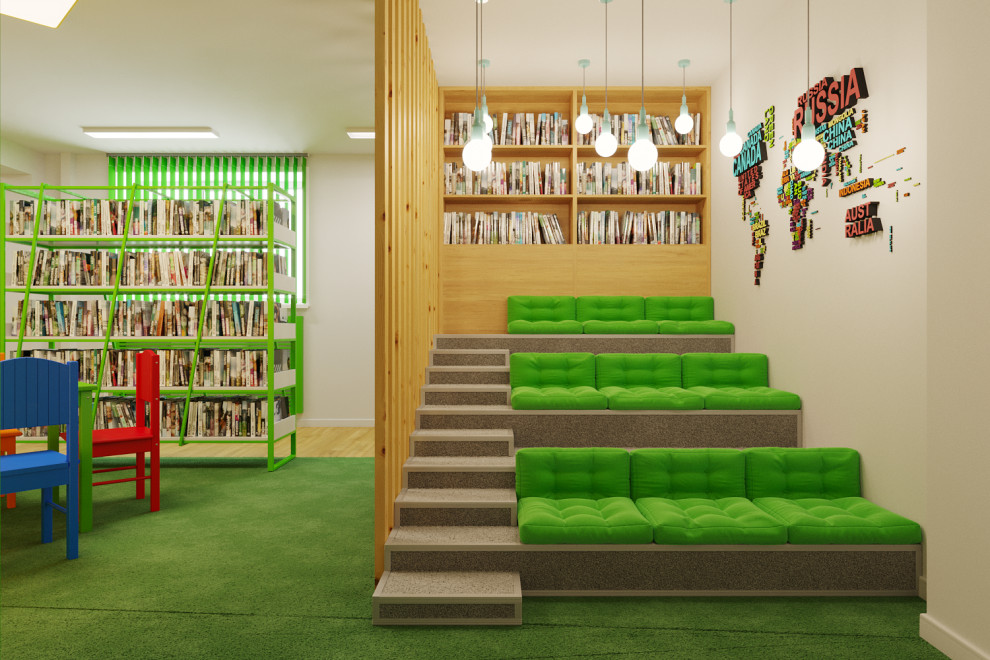 Дизайн-проект Модельной библиотеки в г.Улан-Удэ (Республика Бурятия)