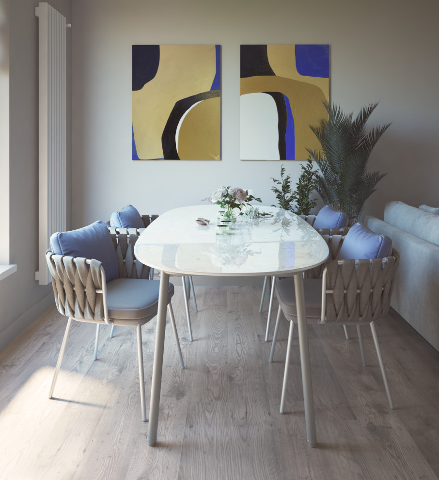 Обложка проекта: Квартира для семьи 3 человек