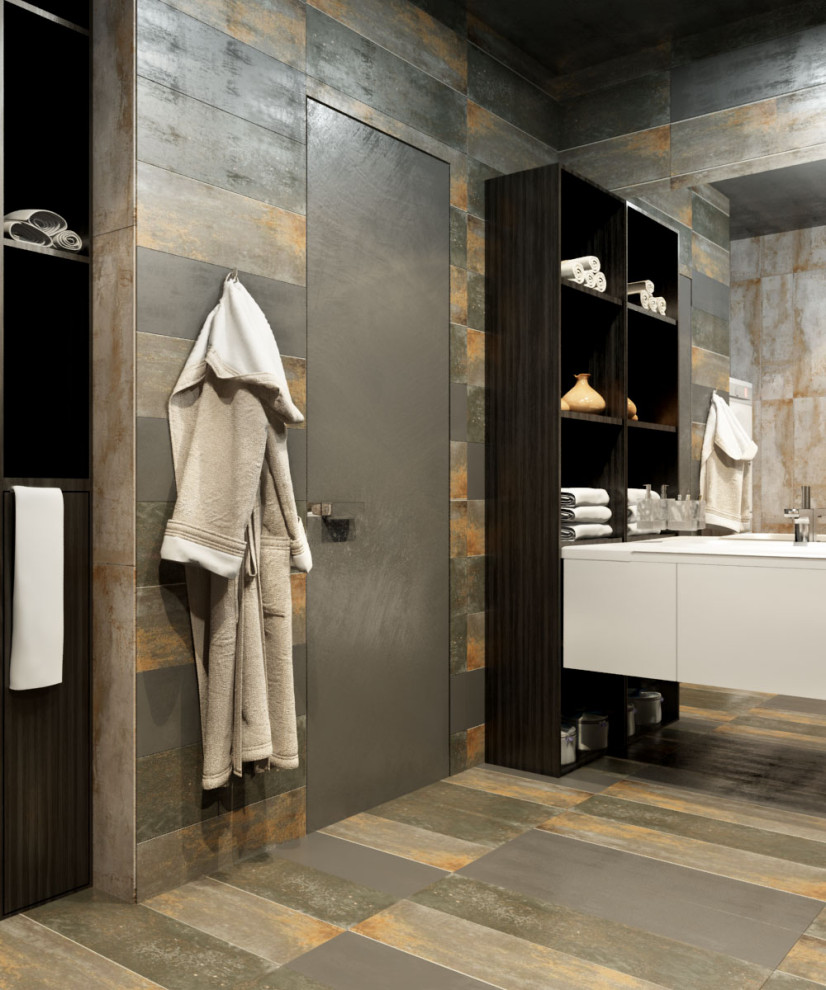 Лофт с элементами индустриального стиля