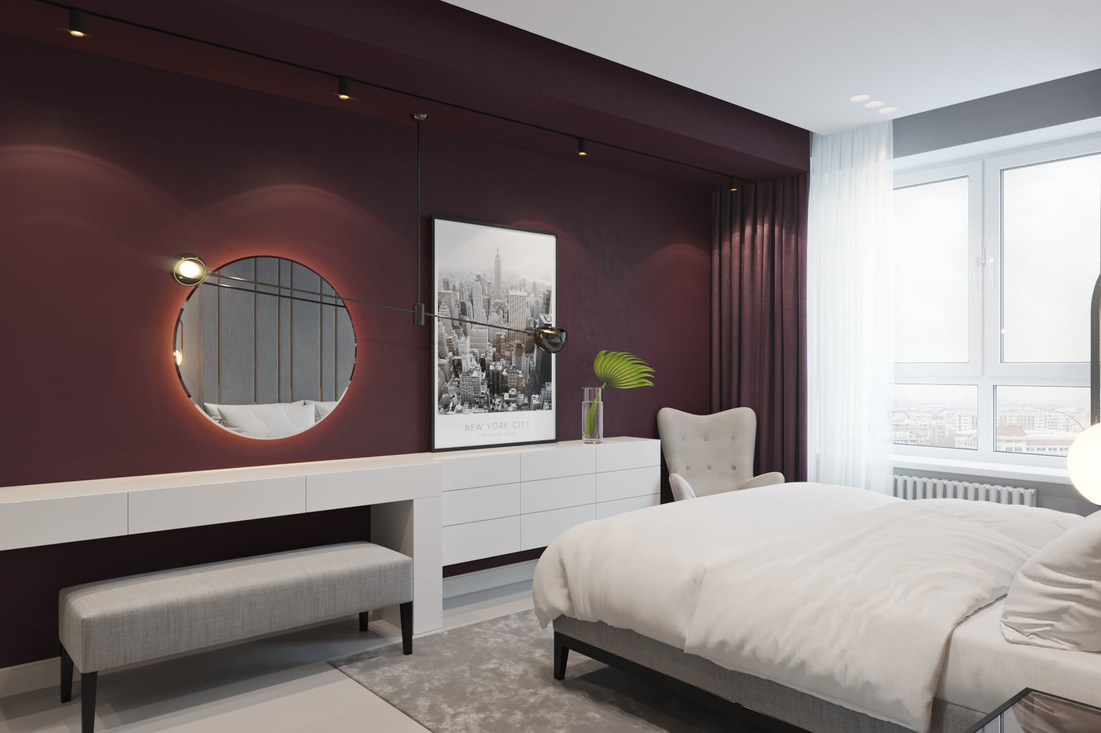 Уютная и современная квартира для семьи из 4х человек