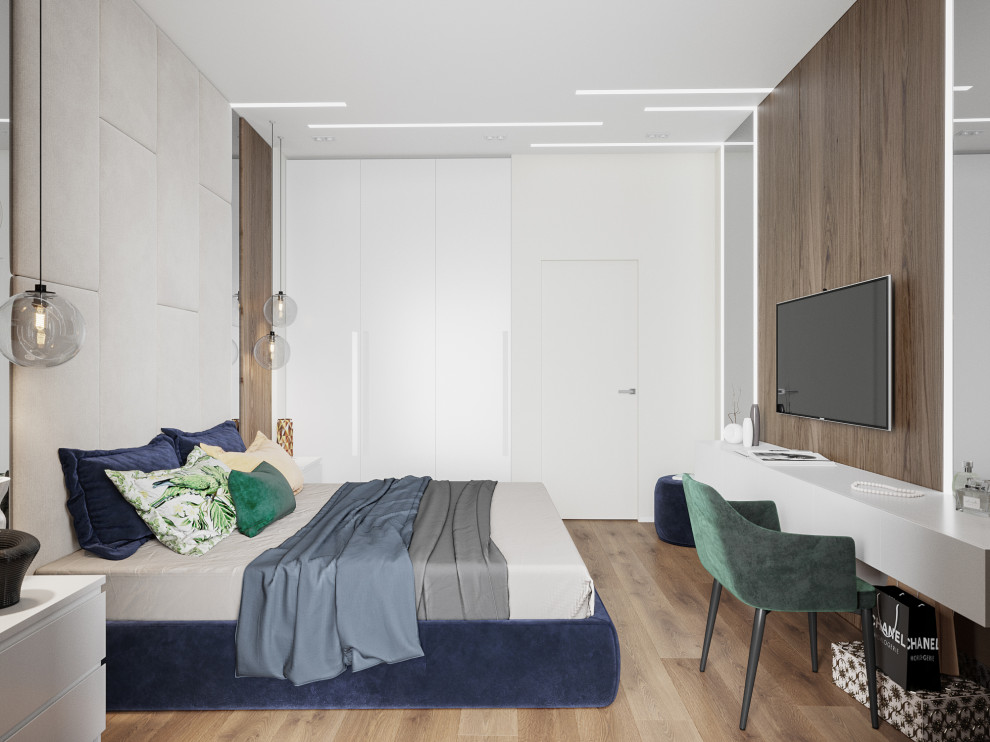 Квартира в современном стиле с элементами ЭКО в Санкт-Петербурге