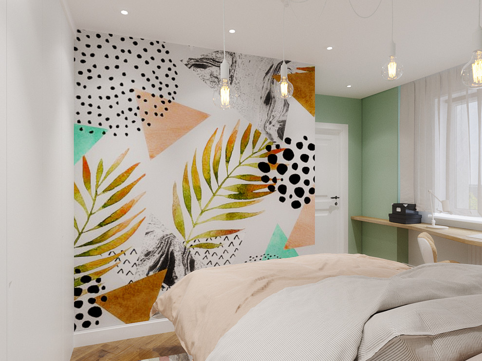 Спальная комната для молодой пары