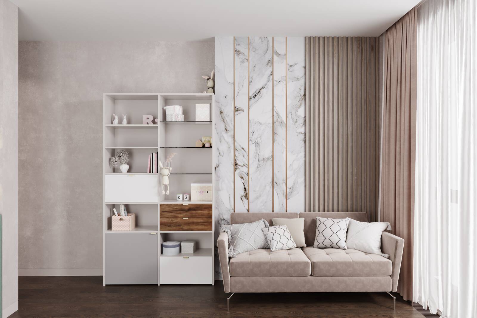 Квартира 110 кв. м. в современном стиле ЖК Red Side.