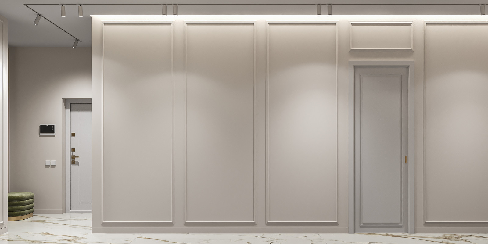 Дизайн интерьера квартиры в современном стиле на ул. Новаторов