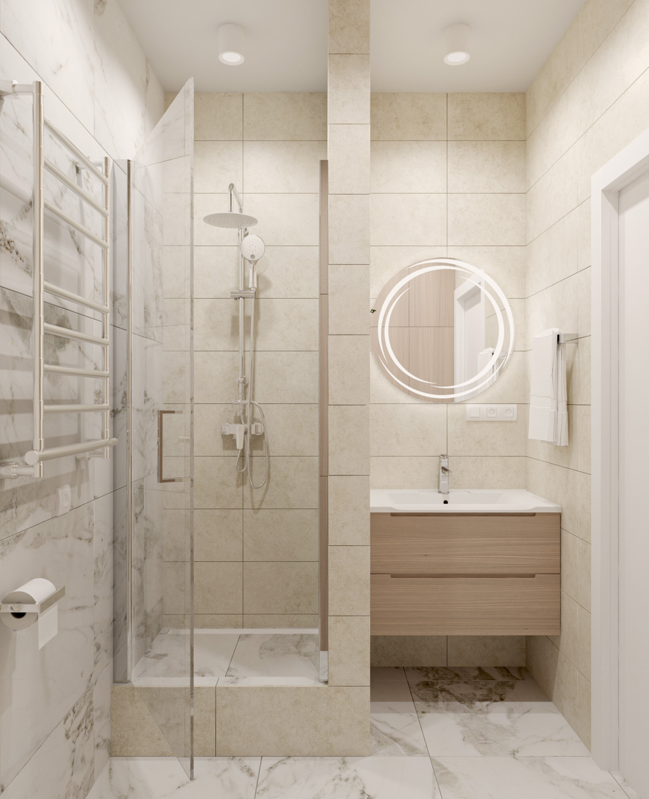 Ванная комната для девушки