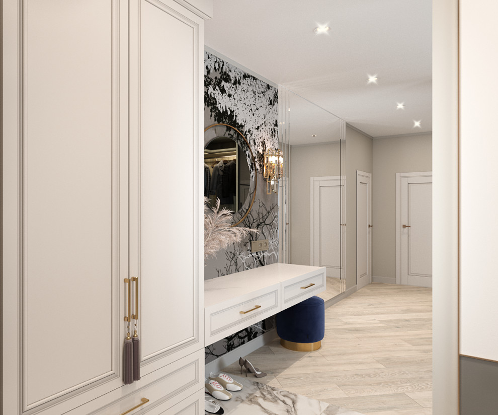 Трехкомнатная квартира в современном классическом стиле