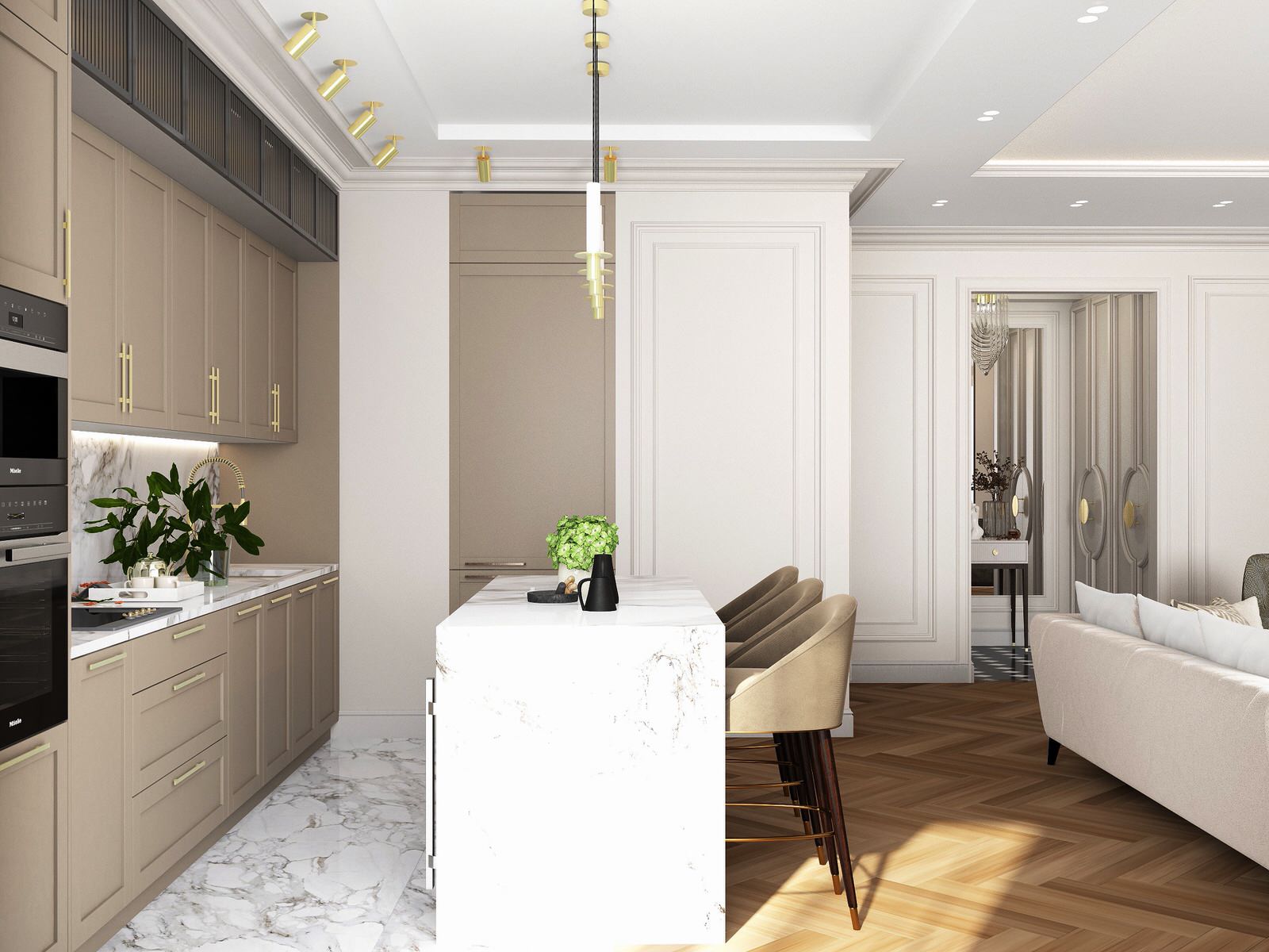 Кухня-гостиная