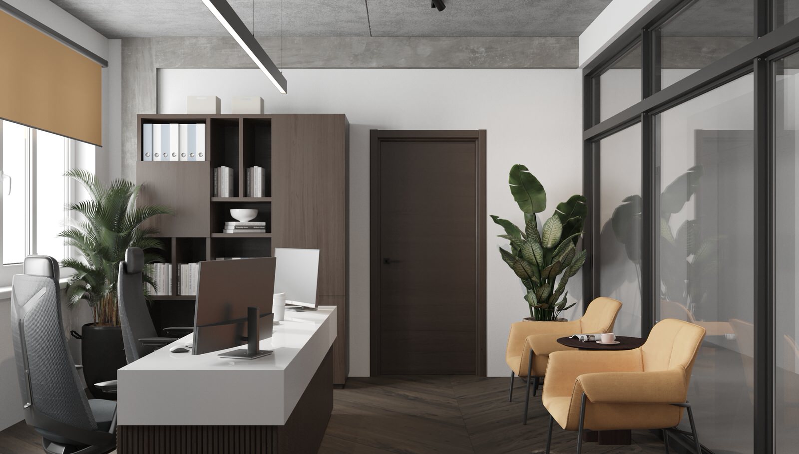 Административный корпус на заводе