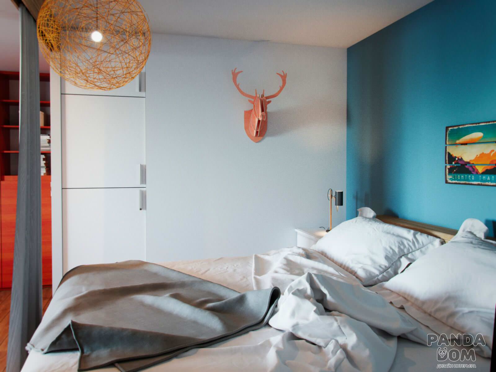 Квартира-студия для молодого парня