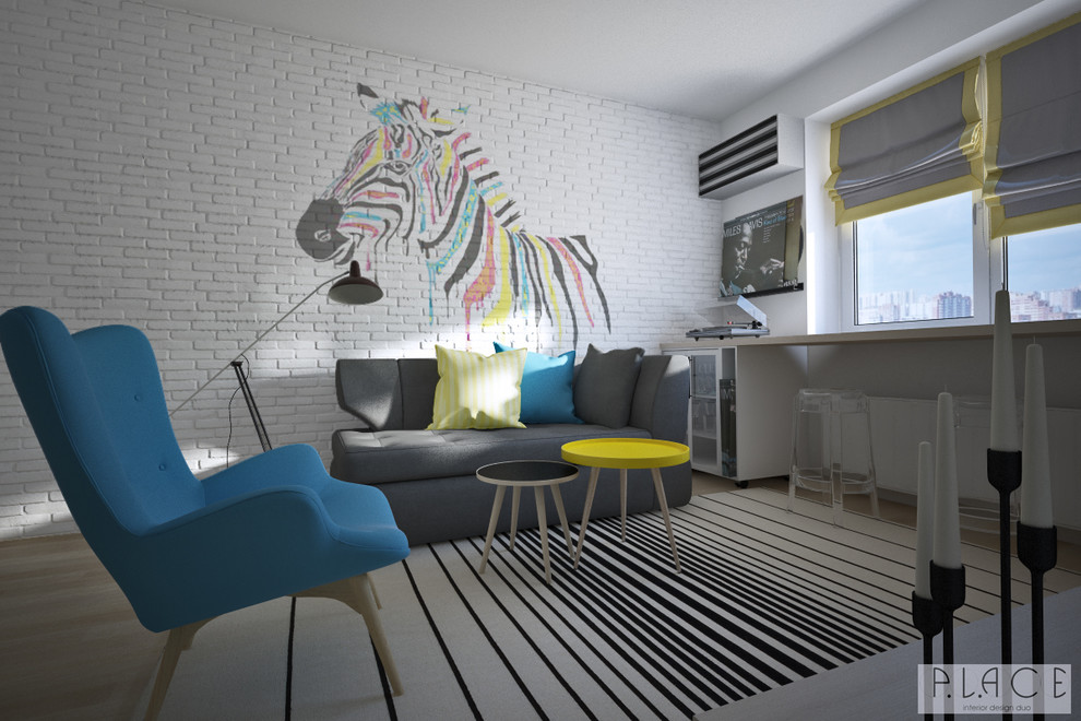 ГОСТИНАЯ ДЛЯ МОЛОДОЙ ПАРЫ, ценителей вина и грампластинок