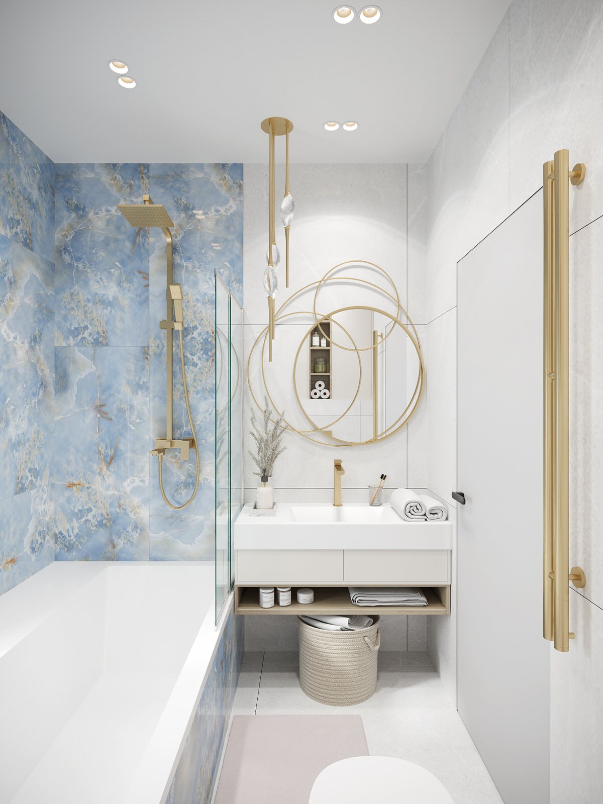 Ванная на втором этаже