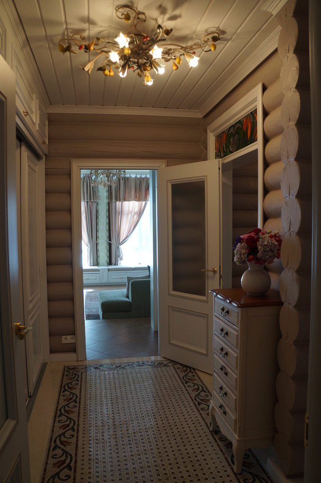 Нouse in a pine forest