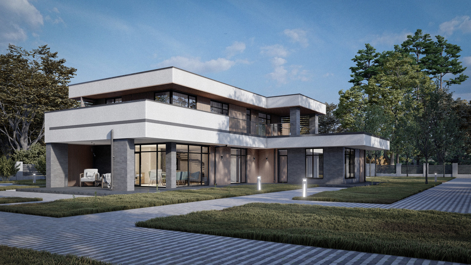 Обложка проекта: Проект жилого дома (коттедж)