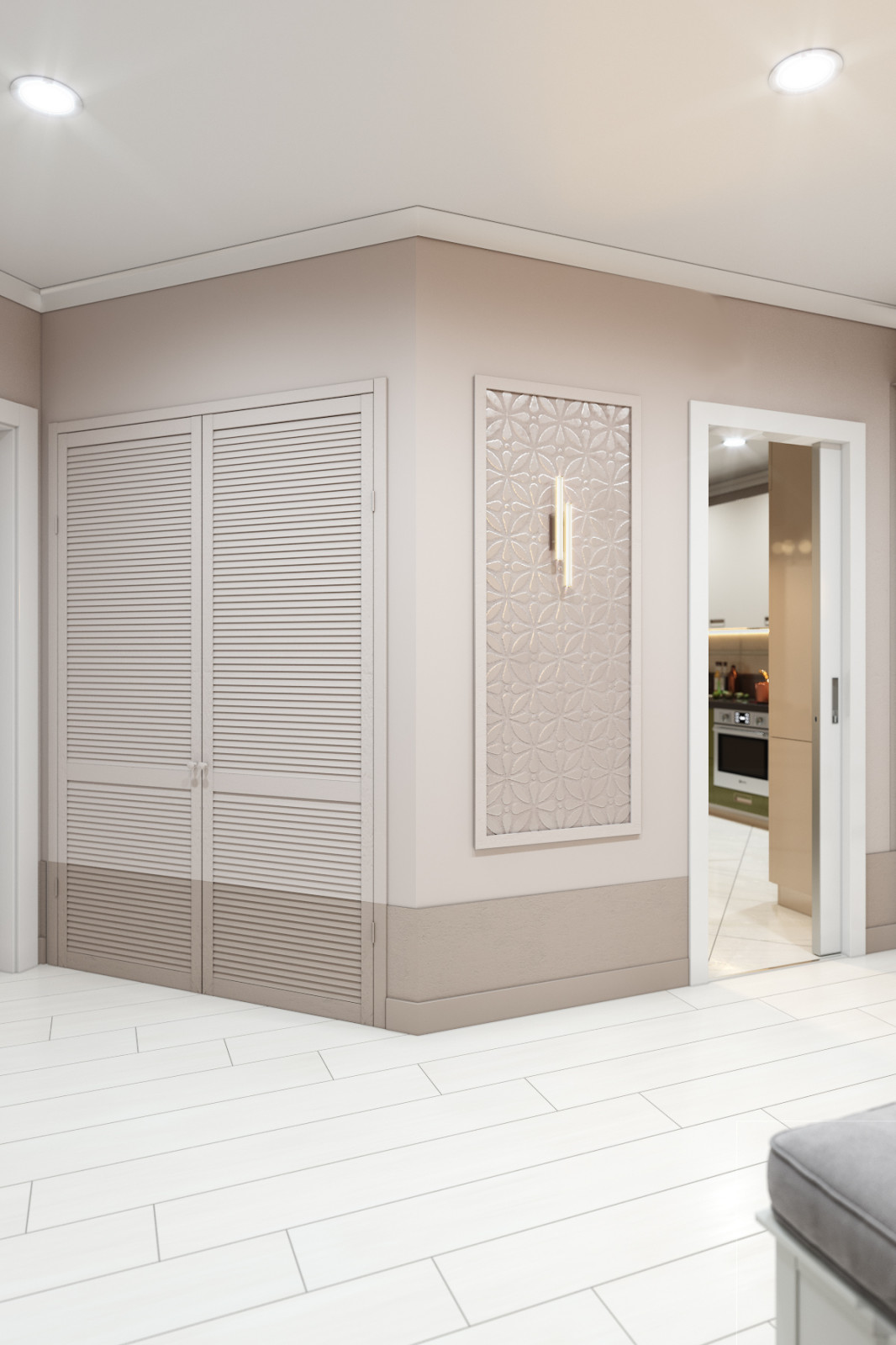 Дизайн-проект квартиры в ЖК «Аркадия»