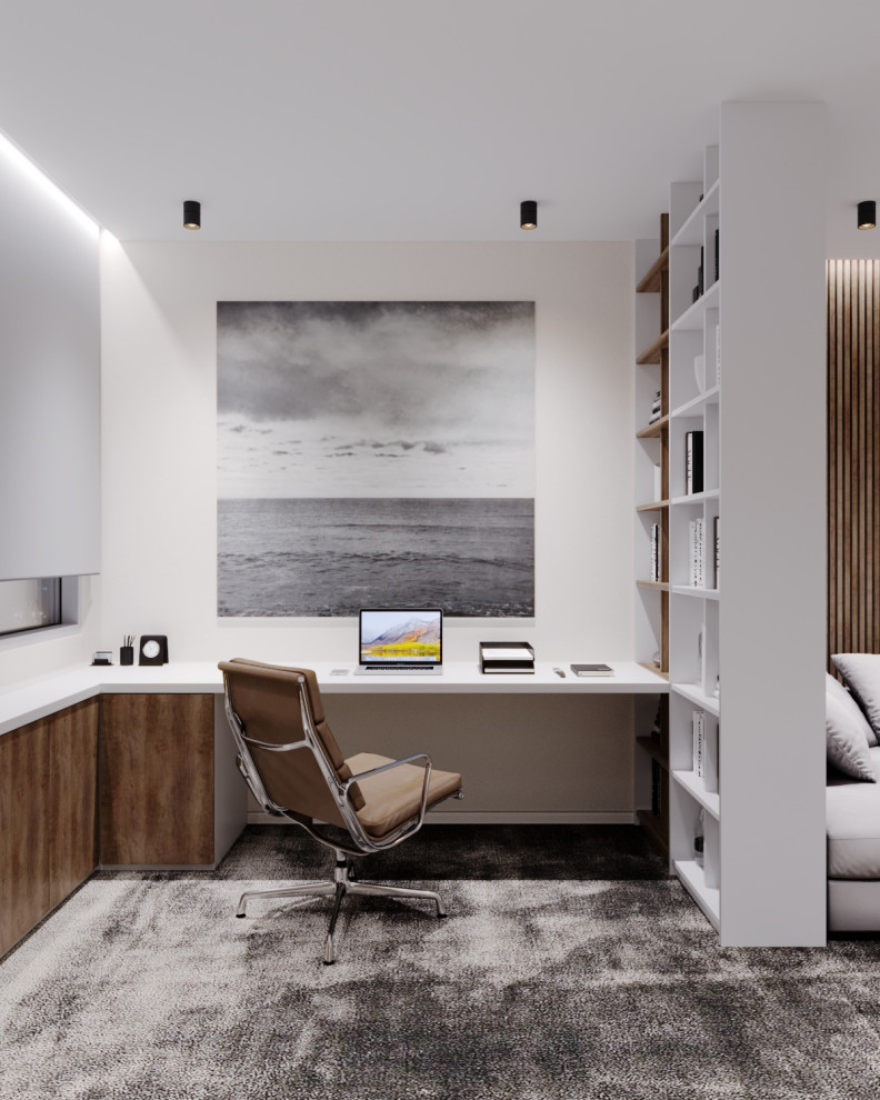 Современный дизайн интерьера трехкомнатной квартиры в Краснодаре