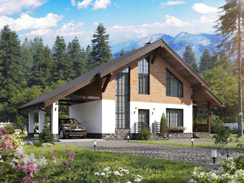 Обложка проекта: Давос - 122 кв.м - Шале