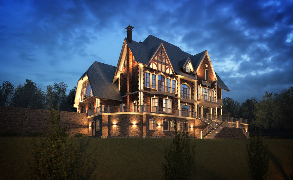 Частный дом | Архитектурно-художественная подсветка