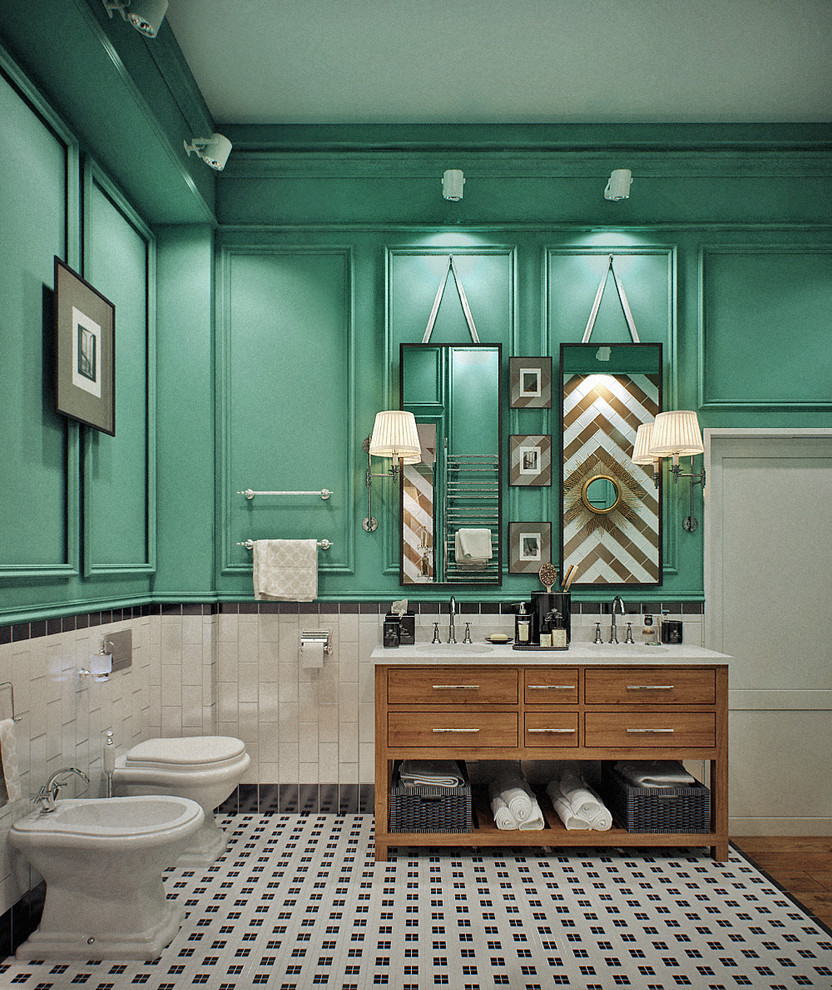 2-х этажная кваритра в лофте с элементами классики