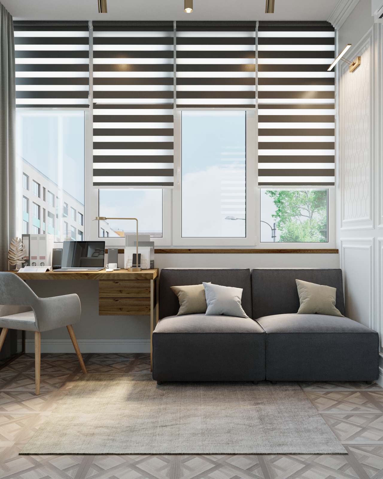 Обложка проекта: 5. Calm classic. Лоджия