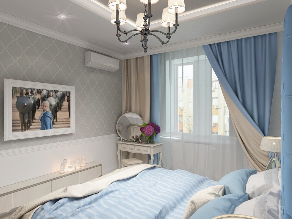 Дизайн интерьера 3к.кв. в ЖК Янтарный город (160 кв. м)