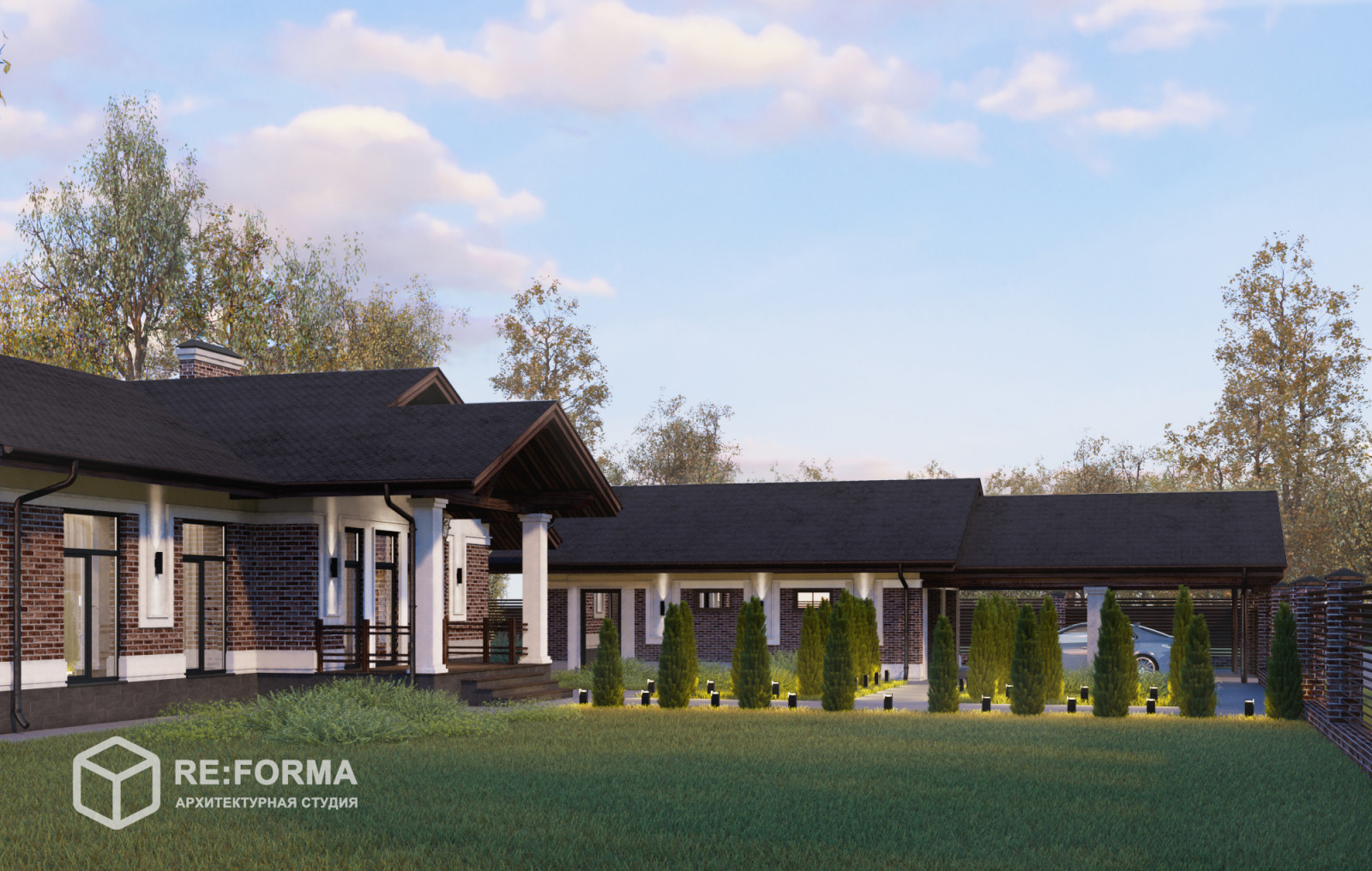 Обложка проекта: Дом в с. Ямное (Воронежской области)