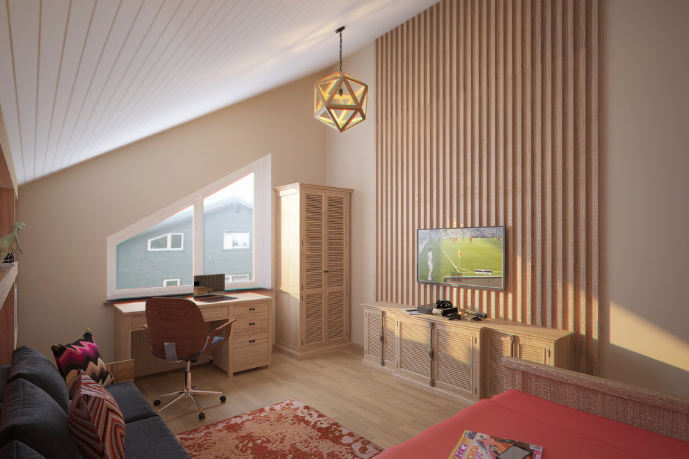 Дизайн-проекта загородного дома. Визуализация