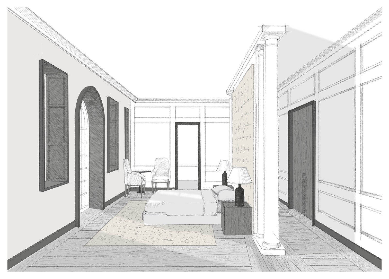 Обложка проекта: Интерьеры загородного дома. пос.Павлово