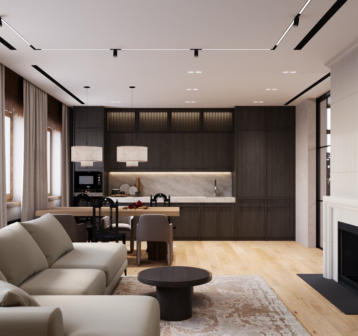 Фасады и интерьер. Дом в г. Кострома