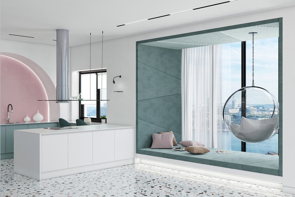 Дизайн-проект интерьера пентхауса для молодой семьи