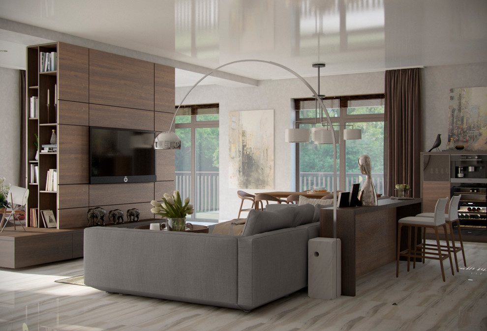 Обложка проекта: Загородный дом в современном стиле