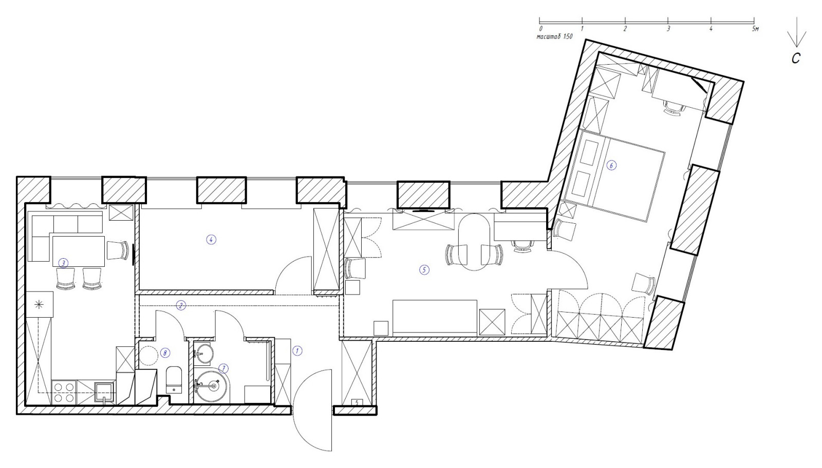 До и после: Новая жизнь квартиры за три месяца и 900 000 рублей