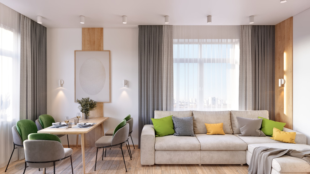 Дизайн-проект трехкомнатной квартиры