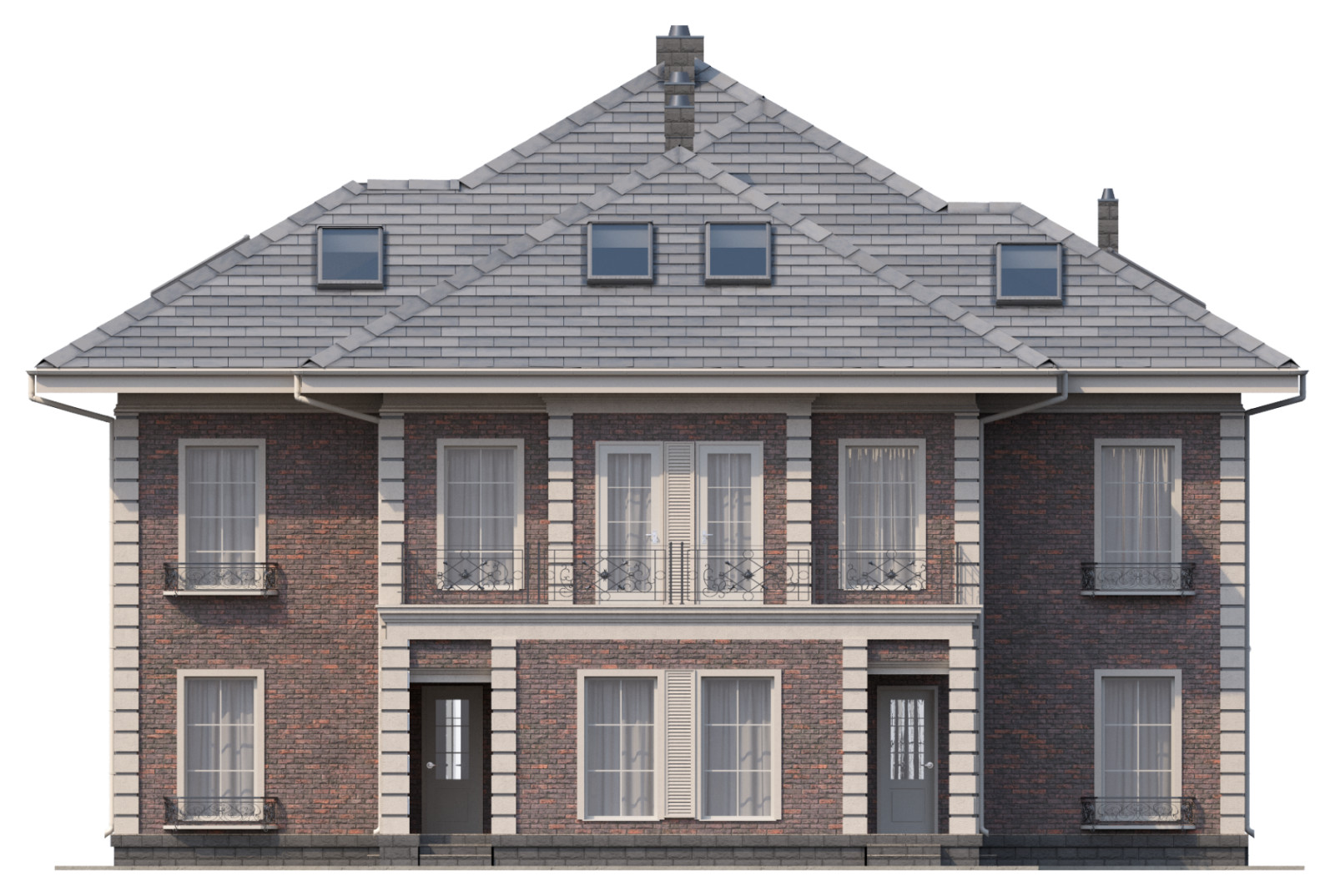 Комфортный дом на ДВЕ семьи