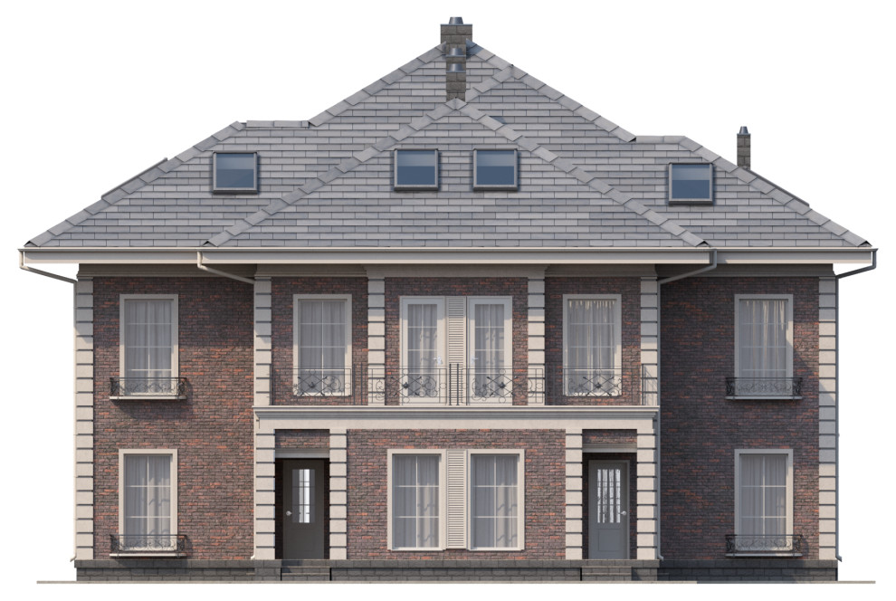 Комфортный дом на ДВЕ семьи