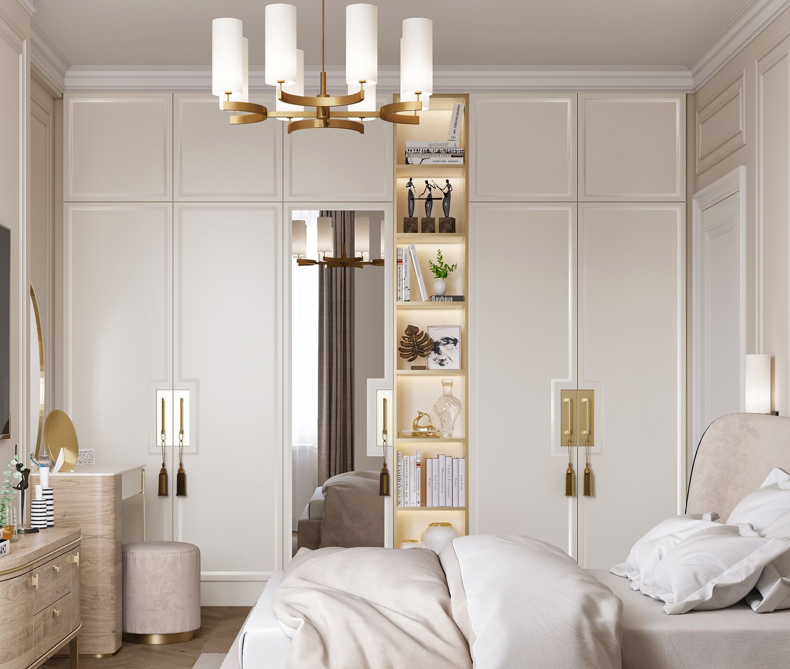 Проект оформления интерьера квартиры 100 кв.м.