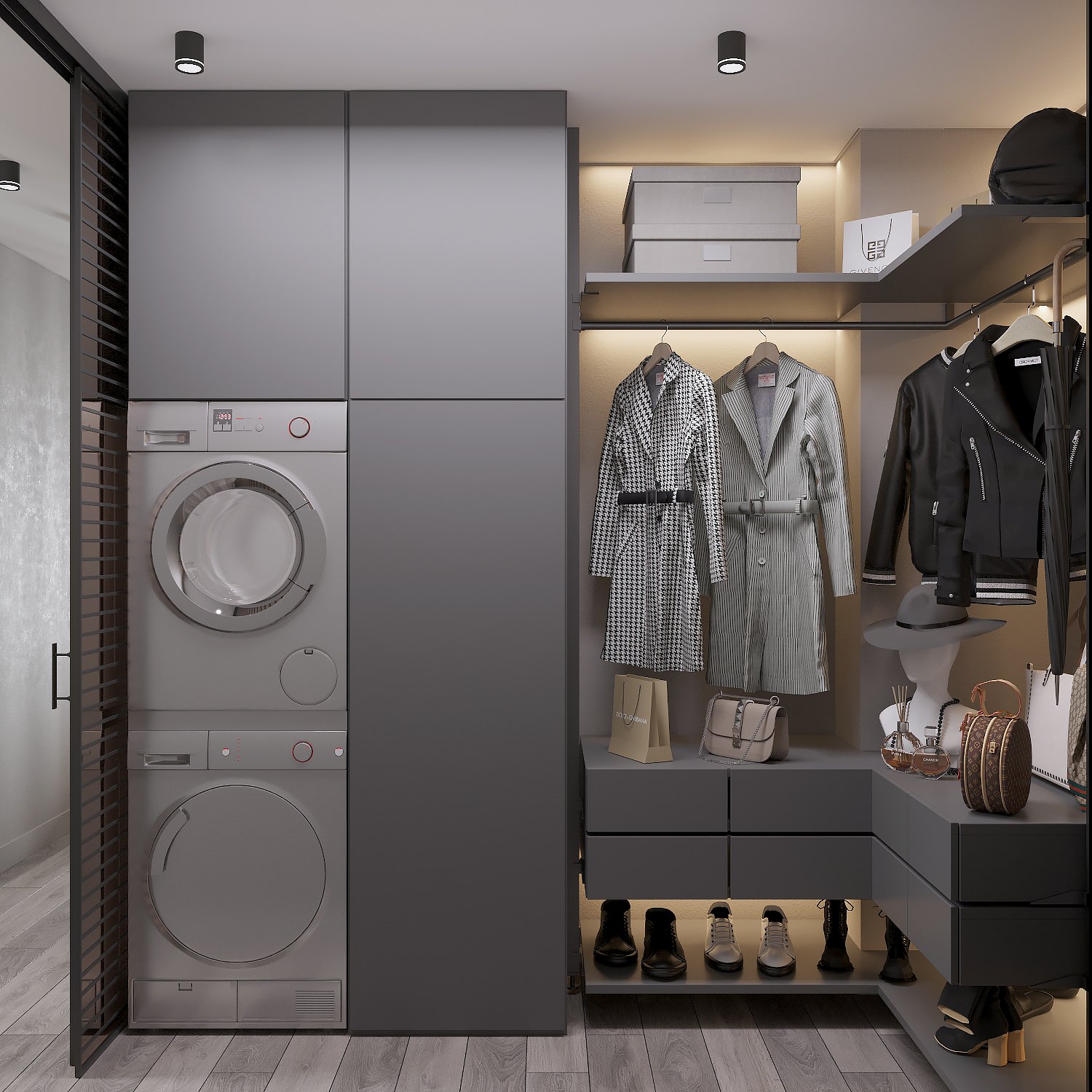 Квартира для семьи с вольером для собаки