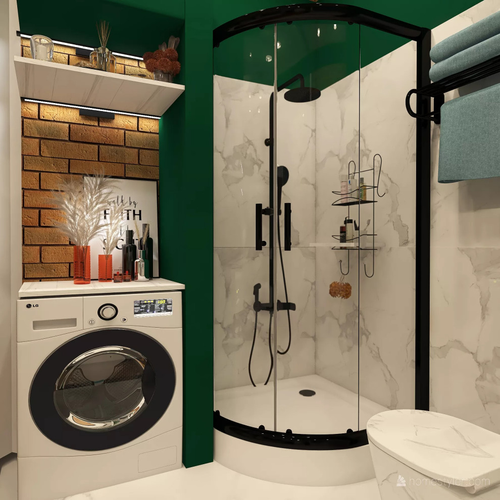 Квартира с яркими акцентами для супругов с двумя детьми