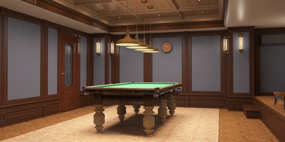 Бильярдная комната