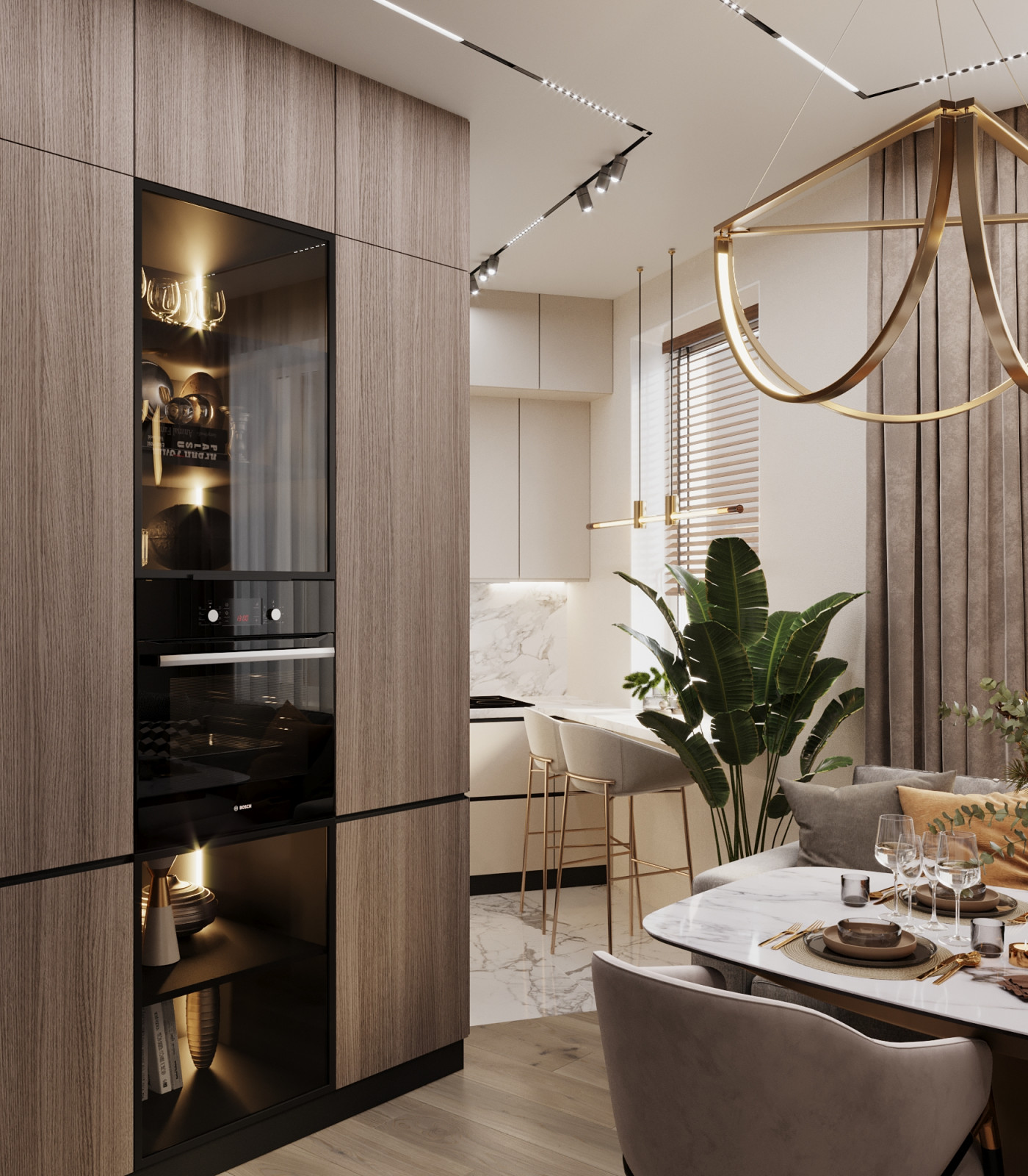 Дизайн-проект квартиры в ЖК Питер