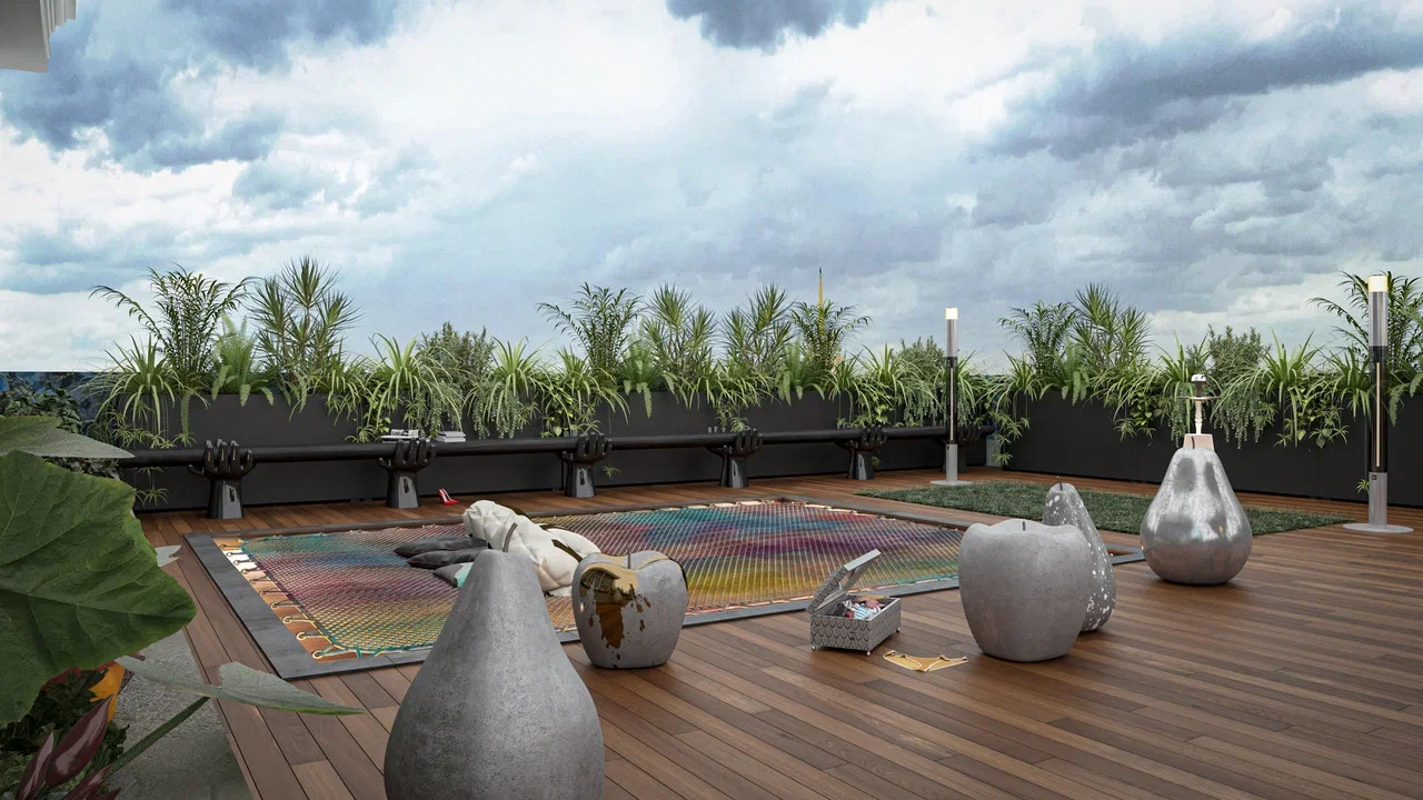 Терасса пент-хаус