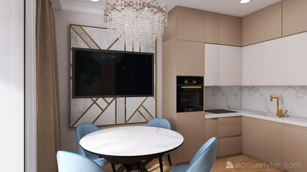 Проект двухкомнатной квартиры