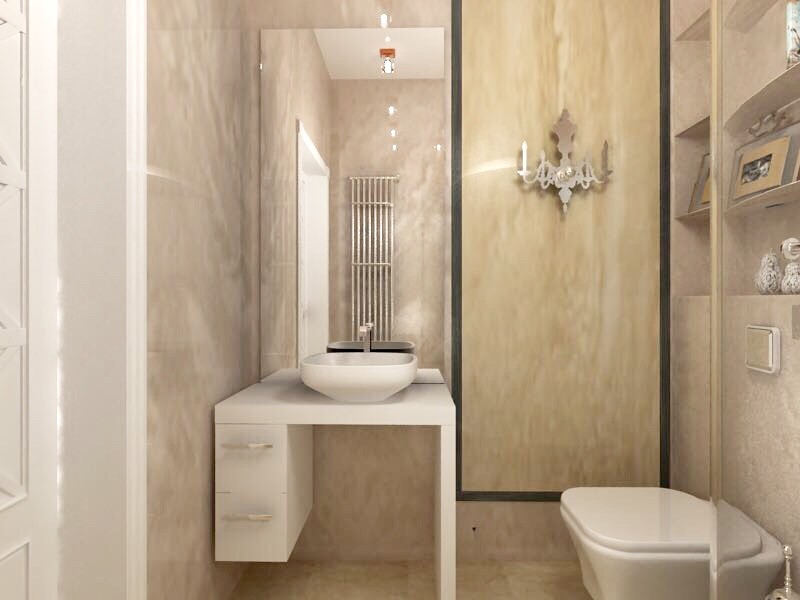 Проекты ванных комнат